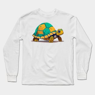 Tortoise Portrait Long Sleeve T-Shirt